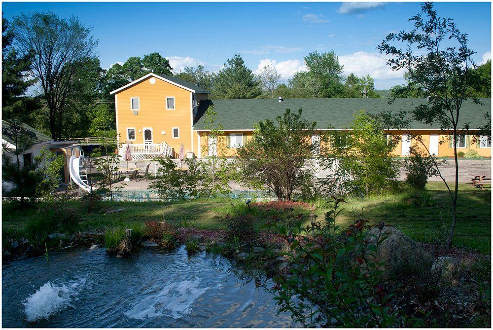 Motel de la montagne Orford Esterno foto